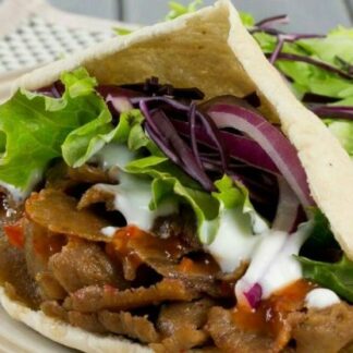 Kebab i pitabrød