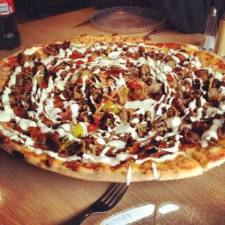 11. Kebabpizza